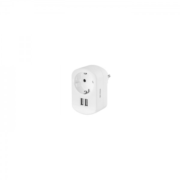 ACME CH20 φορτιστής τοίχου με schuko & 2xUSB outputs 2.1
