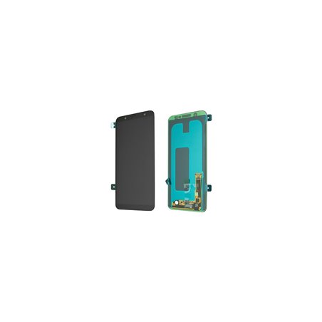 A605 Γνήσια Οθόνη και Touch Samsung Galaxy A6+ (2018) Μαύρη, GH97-21878A