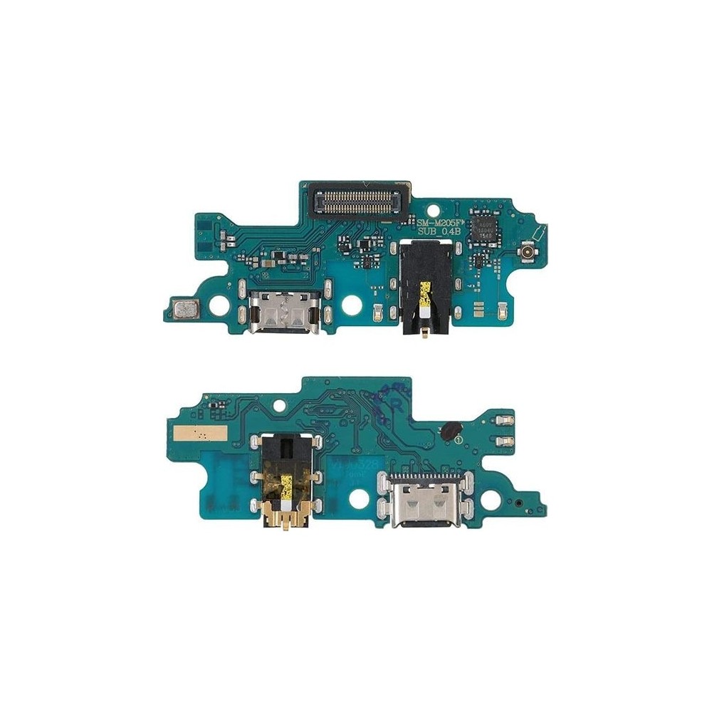 M205 Γνήσια πλακέτα φόρτισης με μικρόφωνο/jack hf/type C Samsung Galaxy M20 GH96-12540A
