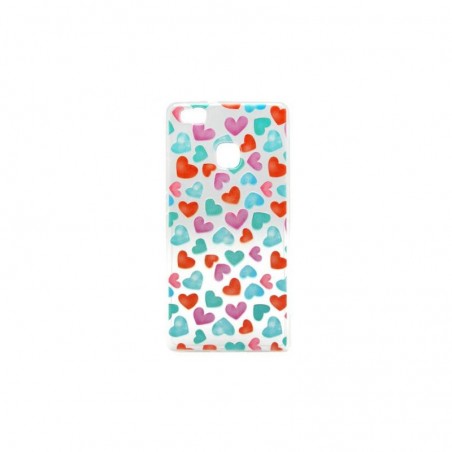 Θήκη TPU inos Huawei P9 Lite Art Theme Hearts