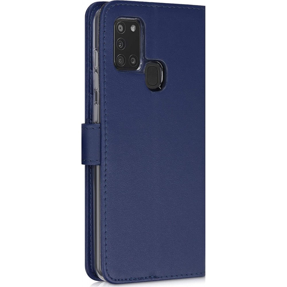 obaStyle Θήκη Book Samsung Galaxy A21S Dark Blue