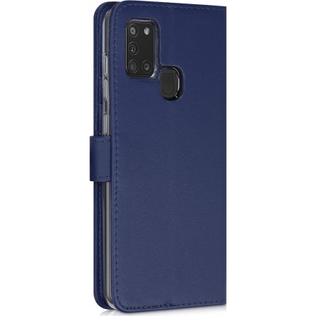 obaStyle Θήκη Book Samsung Galaxy A21S Dark Blue