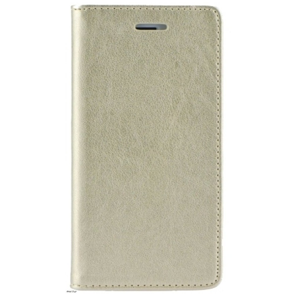 Senso Θήκη Leather Stand Book Xiaomi Redmi 7A Χρυσό ,SELXIAR7AG