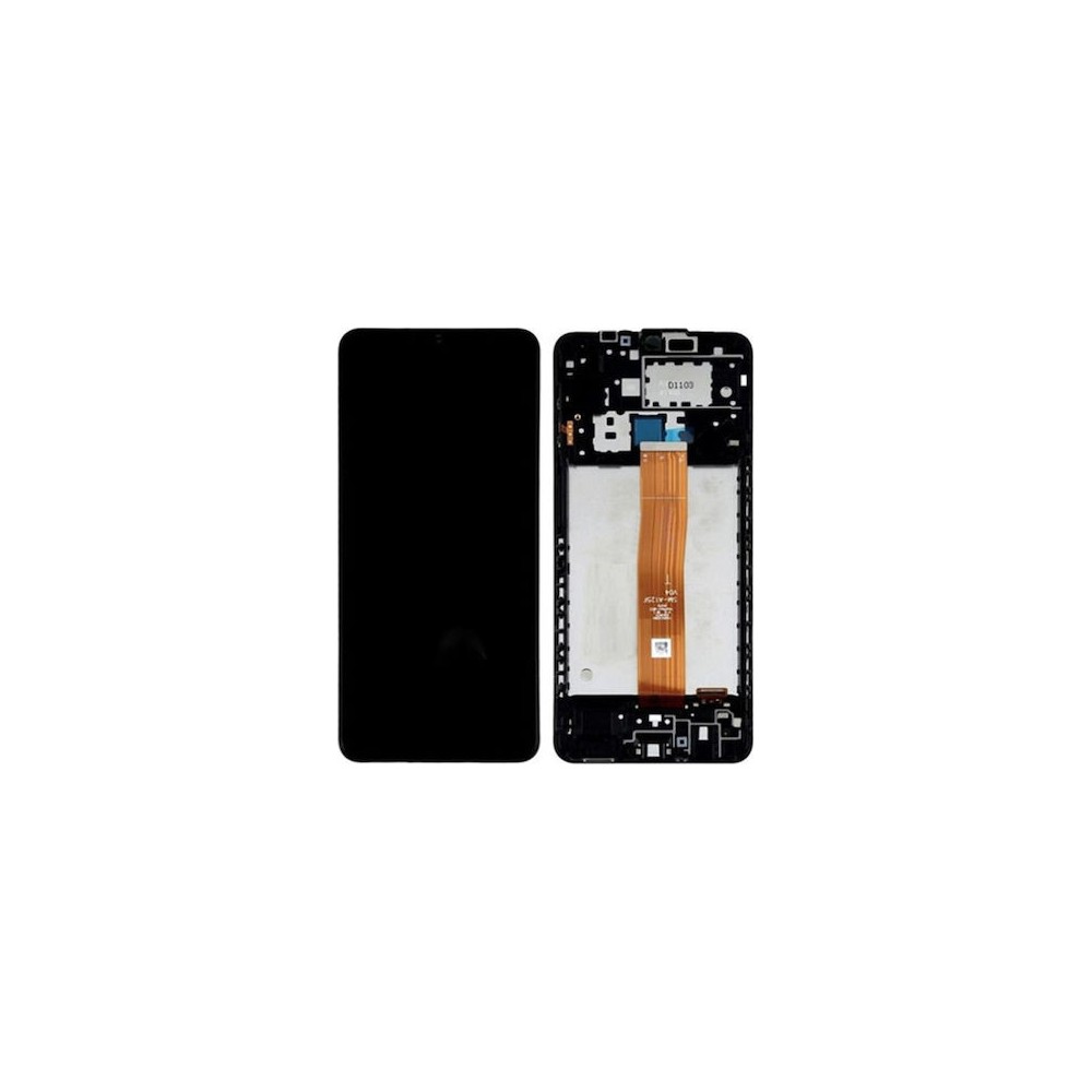 A127 Γνήσια οθόνη και touch και Frame Samsung Galaxy A12 Nacho , sGH82-26485A