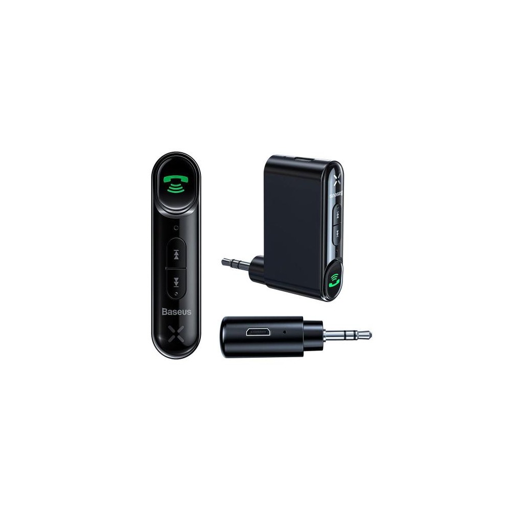 Bluetooth Audio Receiver AUX mini jack Baseus Qiyin WXQY-01 για Αυτοκίνητο & Άλλες Συσκευές Μαύρο