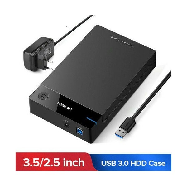 Ugreen Enclosure 2,5''/3,5'' SATA USB 3.0 UGREEN US222 50422
