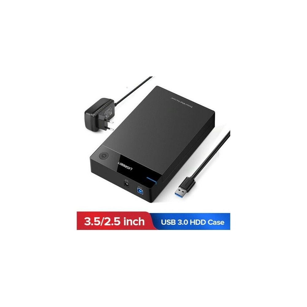 Ugreen Enclosure 2,5''/3,5'' SATA USB 3.0 UGREEN US222 50422