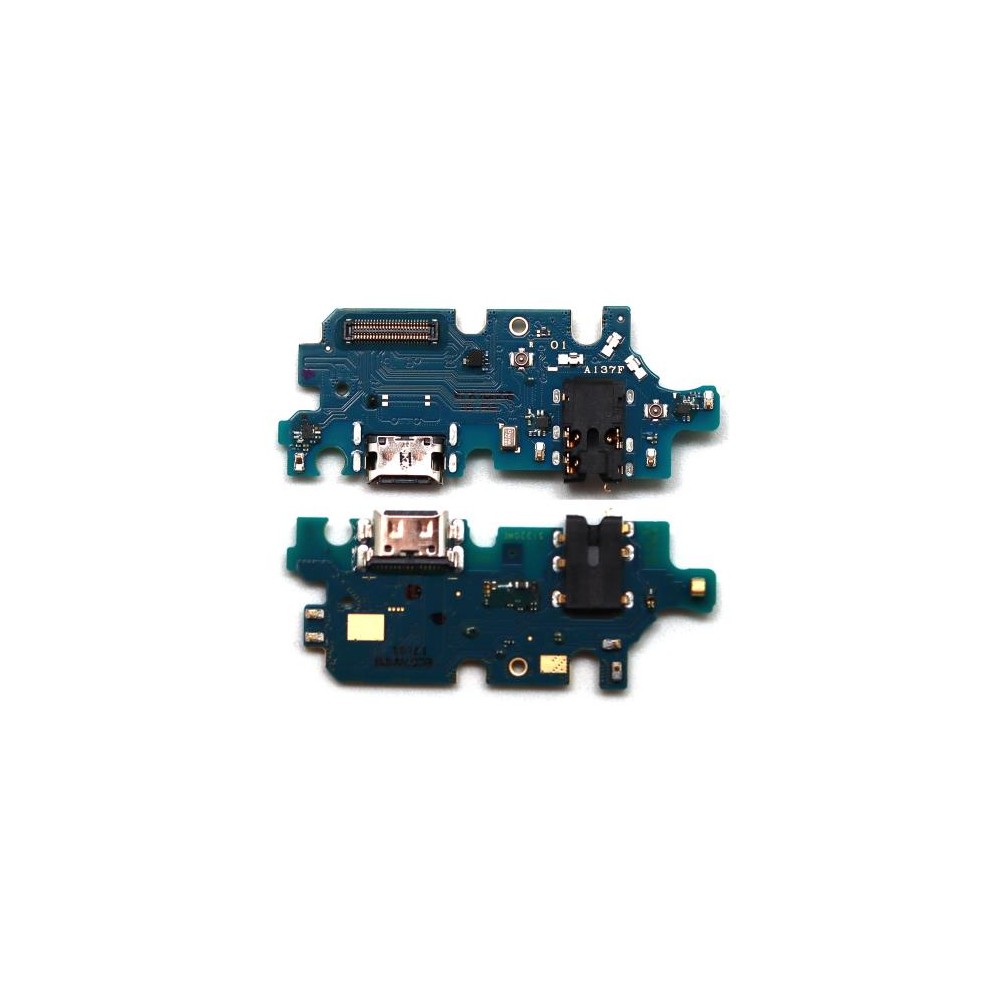 Πλακέτα Samsung A137F Galaxy A13 με Επαφή Φόρτισης, Επαφή Hands Free & Μικρόφωνο (Original)