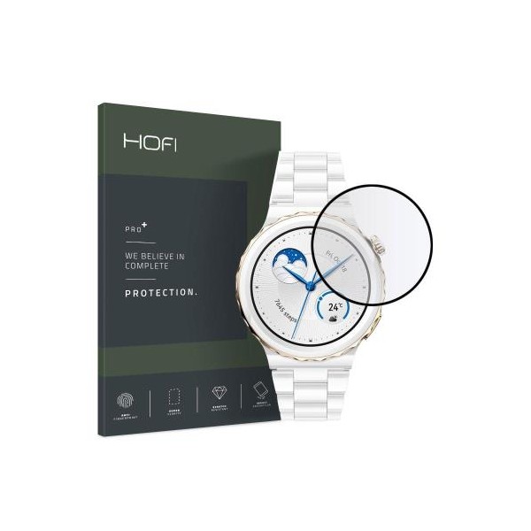 Hybrid Nano Glass Hofi Premium Pro+ Huawei Watch GT 3 Pro 43mm Μαύρο (1 τεμ.)