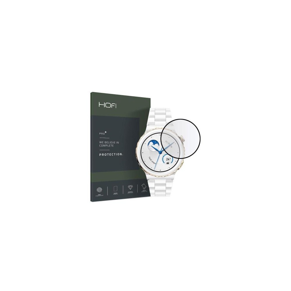 Hybrid Nano Glass Hofi Premium Pro+ Huawei Watch GT 3 Pro 43mm Μαύρο (1 τεμ.)