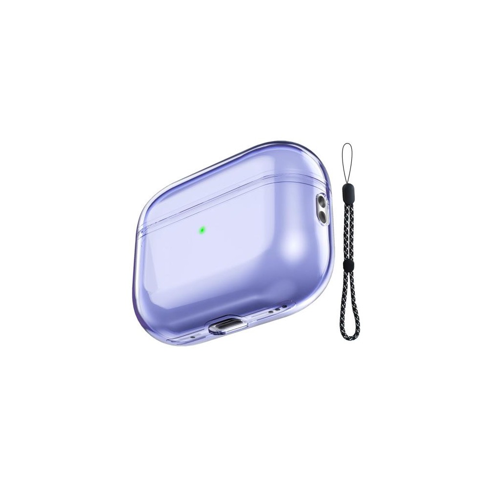 Θήκη PC AhaStyle WG94 Apple AirPods Pro 2 (2022) Διάφανο-Μωβ