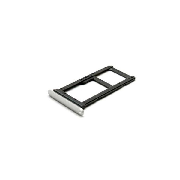Βάση Κάρτας Sim & SD Samsung G935F Galaxy S7 Edge Λευκό (Original)